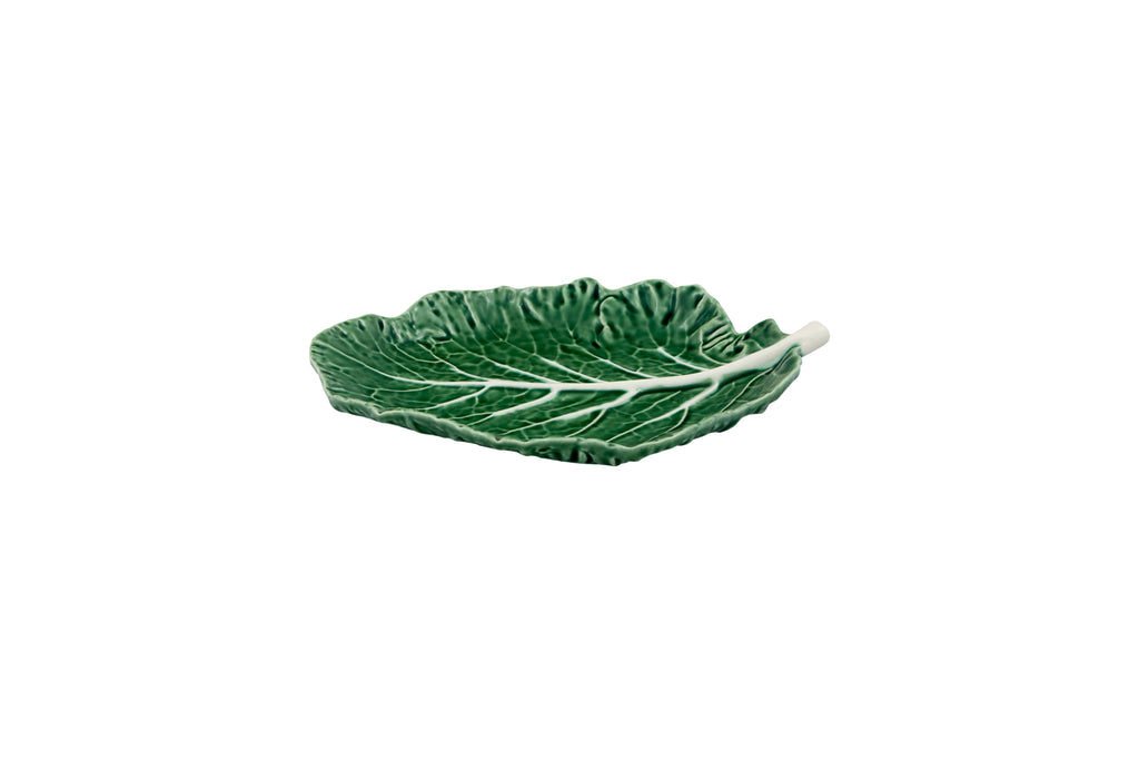 Bordallo Pinheiro Bordallo Pinheiro Cabbage Large Leaf, Set Of 2 | Luxury Handmade Ceramics: This Cabbage Large Leaf, Set Of 2 from the Bordallo Pinheiro Cabbage collection is a standout piece of cabbage ceramics, leaf-shaped dish, green ceramic serveware, handcrafted in Portugal, Bordallo Pinheiro. Handmade in Portugal, it blends artistic detail with functional charm—perfect as a collector’s item or for elevating your daily table setting.