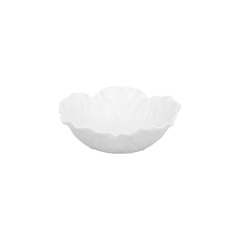 Bordallo Pinheiro Bordallo Pinheiro Cabbage Medium Bowl White, Set Of 2 | Luxury Handmade Ceramics: This Cabbage Medium Bowl White, Set Of 2 from the Bordallo Pinheiro Cabbage collection is a standout piece of cabbage ceramics, leaf-shaped dish, green ceramic serveware, handcrafted in Portugal, Bordallo Pinheiro. Handmade in Portugal, it blends artistic detail with functional charm—perfect as a collector’s item or for elevating your daily table setting.