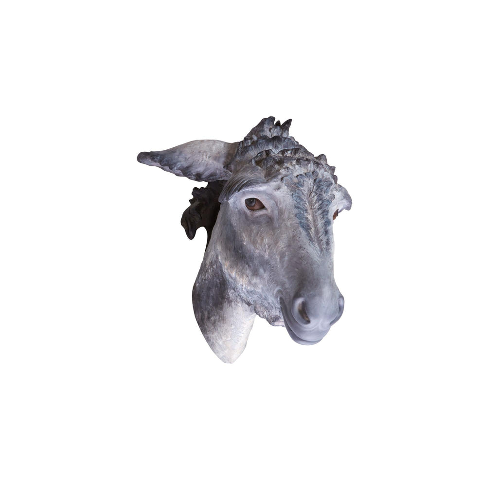 Bordallo Pinheiro Bordallo Pinheiro Animal Heads Dunkey Head | Luxury Handmade Ceramics: This Animal Heads Dunkey Head from the Bordallo Pinheiro Bordallo Pinheiro collection is a standout piece of luxury ceramic serveware, Portuguese pottery, handcrafted dish, handcrafted in Portugal, Bordallo Pinheiro. Handmade in Portugal, it blends artistic detail with functional charm—perfect as a collector’s item or for elevating your daily table setting.