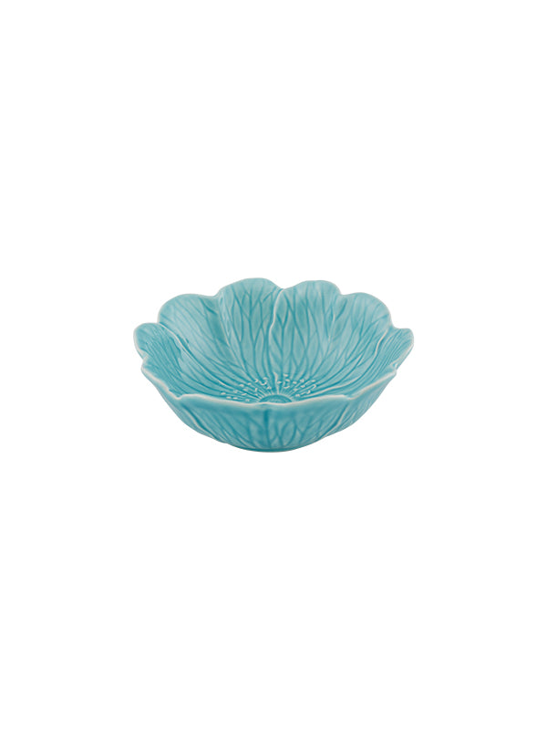 Bordallo Pinheiro Bordallo Pinheiro Flora Large Bowl Blue, Set Of 4 | Luxury Handmade Ceramics: This Flora Large Bowl Blue, Set Of 4 from the Bordallo Pinheiro Flora collection is a standout piece of floral dinnerware, colorful ceramic plate, nature-inspired dish, handcrafted in Portugal, Bordallo Pinheiro. Handmade in Portugal, it blends artistic detail with functional charm—perfect as a collector’s item or for elevating your daily table setting.