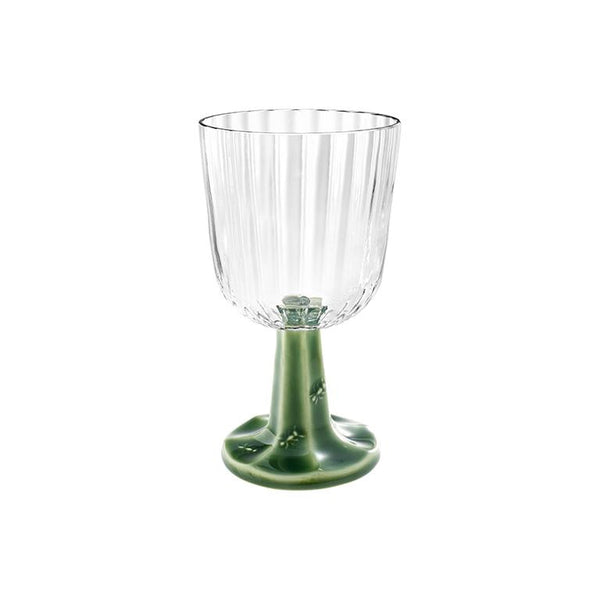 Bordallo Pinheiro Bordallo Pinheiro Patio Goblet Green, Set Of 4 | Luxury Handmade Ceramics: This Patio Goblet Green, Set Of 4 from the Bordallo Pinheiro Bordallo Pinheiro collection is a standout piece of luxury ceramic serveware, Portuguese pottery, handcrafted dish, handcrafted in Portugal, Bordallo Pinheiro. Handmade in Portugal, it blends artistic detail with functional charm—perfect as a collector’s item or for elevating your daily table setting.