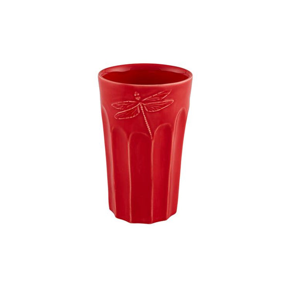 Bordallo Pinheiro Bordallo Pinheiro Patio Highball Red, Set Of 4 | Luxury Handmade Ceramics: This Patio Highball Red, Set Of 4 from the Bordallo Pinheiro Bordallo Pinheiro collection is a standout piece of luxury ceramic serveware, Portuguese pottery, handcrafted dish, handcrafted in Portugal, Bordallo Pinheiro. Handmade in Portugal, it blends artistic detail with functional charm—perfect as a collector’s item or for elevating your daily table setting.