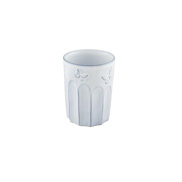 Bordallo Pinheiro Bordallo Pinheiro Patio Old Fashion White, Set Of 4 | Luxury Handmade Ceramics: This Patio Old Fashion White, Set Of 4 from the Bordallo Pinheiro Bordallo Pinheiro collection is a standout piece of luxury ceramic serveware, Portuguese pottery, handcrafted dish, handcrafted in Portugal, Bordallo Pinheiro. Handmade in Portugal, it blends artistic detail with functional charm—perfect as a collector’s item or for elevating your daily table setting.