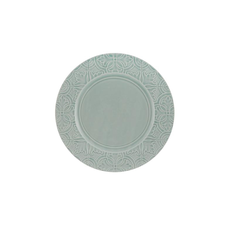 Bordallo Pinheiro Bordallo Pinheiro Rua Nova Dinner Plate Morning Blue, Set Of 4 | Luxury Handmade Ceramics: This Rua Nova Dinner Plate Morning Blue, Set Of 4 from the Bordallo Pinheiro Rua Nova collection is a standout piece of Portuguese tile plate, Rua Nova dinnerware, classic ceramic dish, handcrafted in Portugal, Bordallo Pinheiro. Handmade in Portugal, it blends artistic detail with functional charm—perfect as a collector’s item or for elevating your daily table setting.