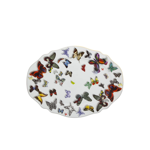 VISTA ALEGRE BUTTERFLY PARADE SMALL PLATTER