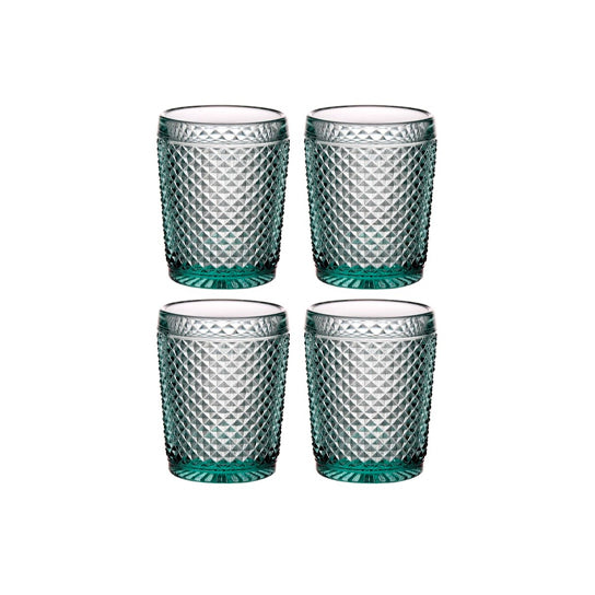 VISTA ALEGRE BICOS - OLD FASHION MINT, SET OF 4