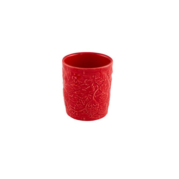 Bordallo Pinheiro Bordallo Pinheiro Carmen Old Fashion Tumbler Strawberries, Set Of 4 | Luxury Handmade Ceramics: This Carmen Old Fashion Tumbler Strawberries, Set Of 4 from the Bordallo Pinheiro Bordallo Pinheiro collection is a standout piece of luxury ceramic serveware, Portuguese pottery, handcrafted dish, handcrafted in Portugal, Bordallo Pinheiro. Handmade in Portugal, it blends artistic detail with functional charm—perfect as a collector’s item or for elevating your daily table setting.