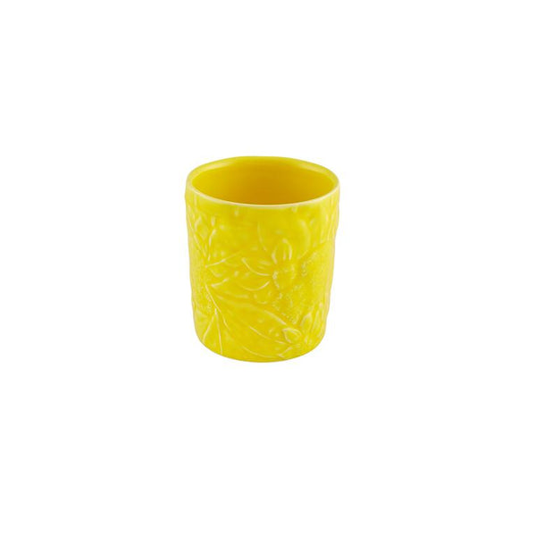 Bordallo Pinheiro Bordallo Pinheiro Carmen Old Fashion Tumbler Lemon, Set Of 4 | Luxury Handmade Ceramics: This Carmen Old Fashion Tumbler Lemon, Set Of 4 from the Bordallo Pinheiro Bordallo Pinheiro collection is a standout piece of luxury ceramic serveware, Portuguese pottery, handcrafted dish, handcrafted in Portugal, Bordallo Pinheiro. Handmade in Portugal, it blends artistic detail with functional charm—perfect as a collector’s item or for elevating your daily table setting.