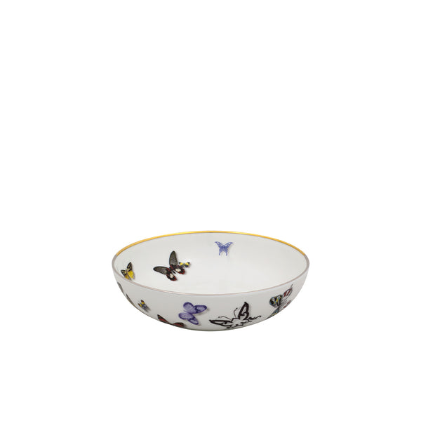 VISTA  ALEGRE BUTTERFLY PARADE CEREAL BOWL, SET OF 4
