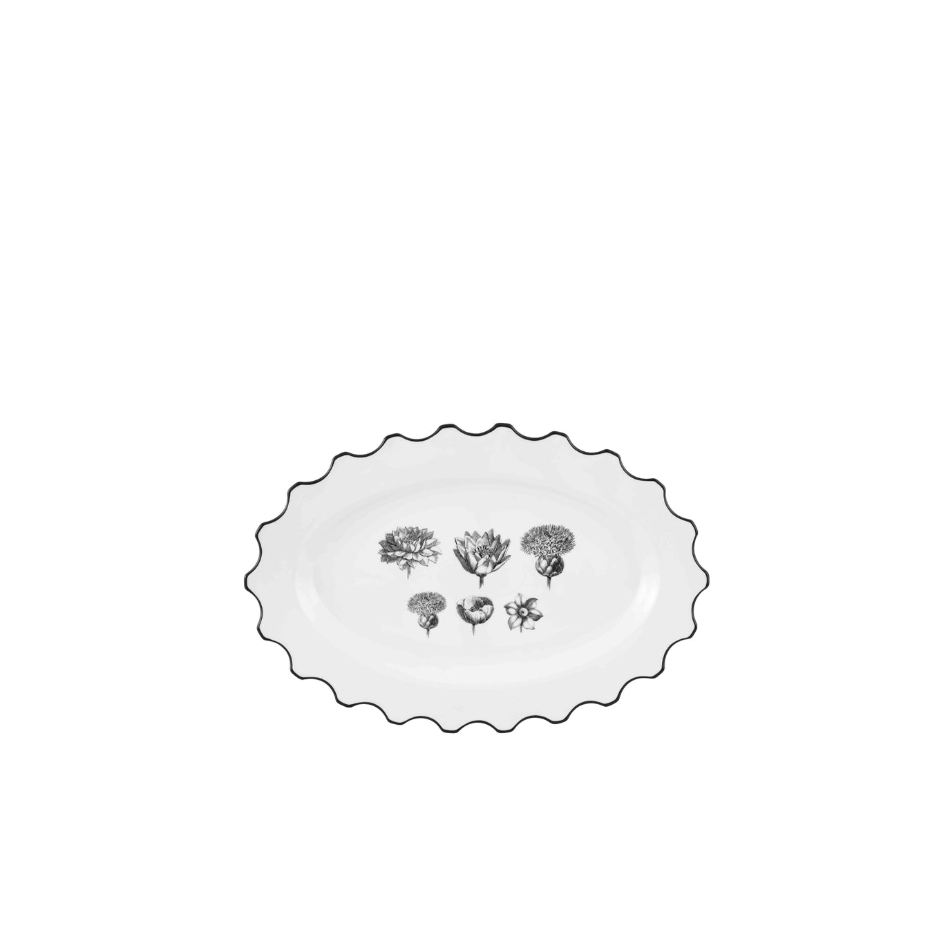 VISTA ALEGRE CHRISTIAN LACROIX HERBARIAE SMALL OVAL PLATTER My Object of Desire